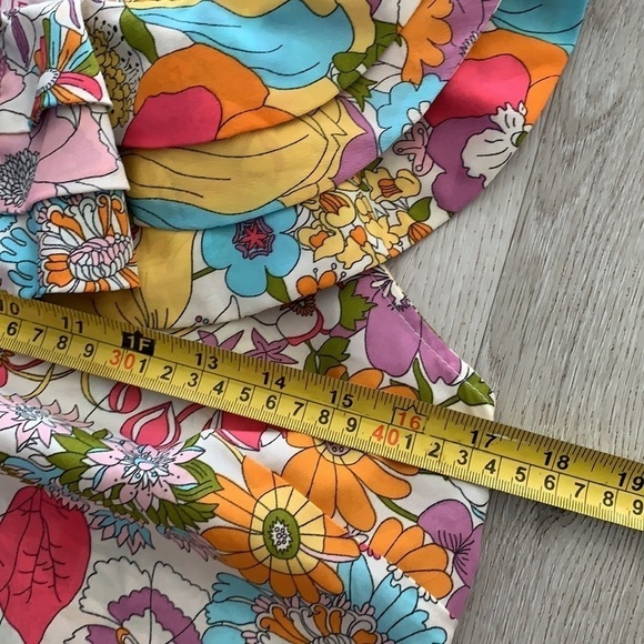 Liberty of London‎ for Target Blouse floral classic size XS vintage style summer - Picture 10 of 12